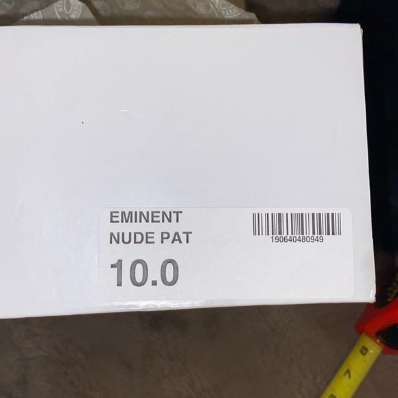 Steve Madden nude patent clear heel booties size 10 - Picture 8 of 11